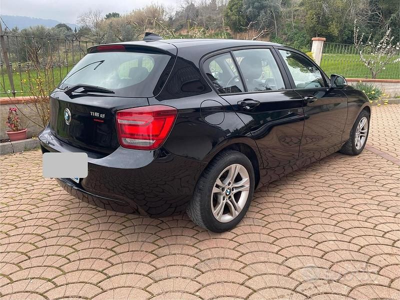Usata BMW 116 2014 Nero Utilitaria