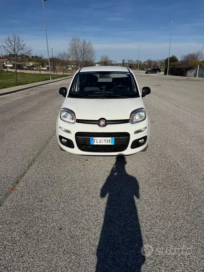 Usata Fiat Panda Easy 80 CV (58 kW) 2016 Bianco Utilitaria