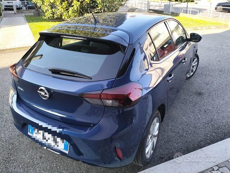 Usata Opel Corsa Edition 75 CV (55 kW) 2022 Blu Utilitaria