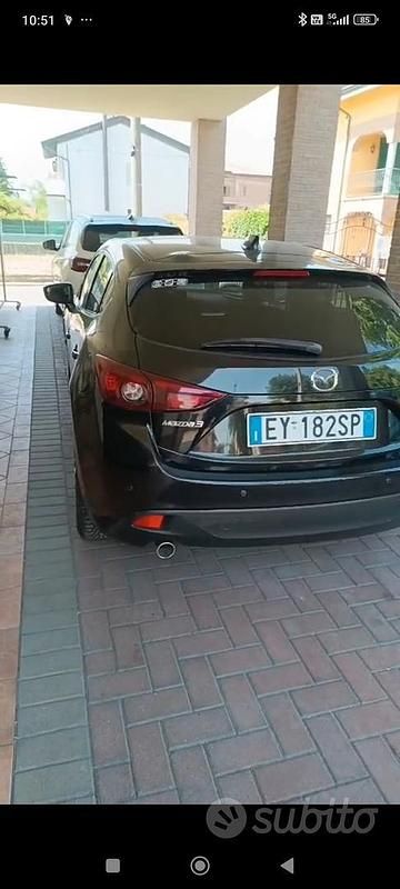 Usata Mazda 3 150 CV (110 kW) 2015 Nero Berlina