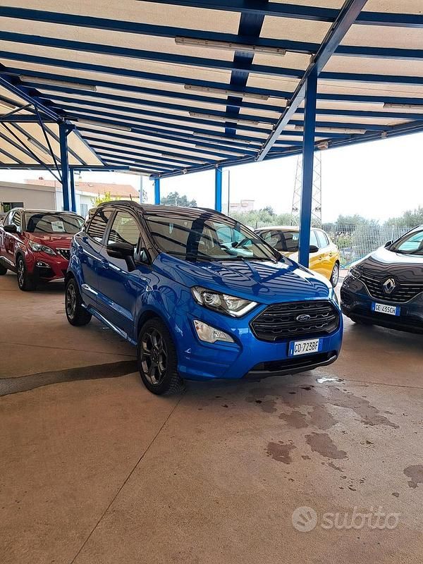 Usata Ford Ecosport ST-Line 95 CV (69 kW) 2020 Blu SUV