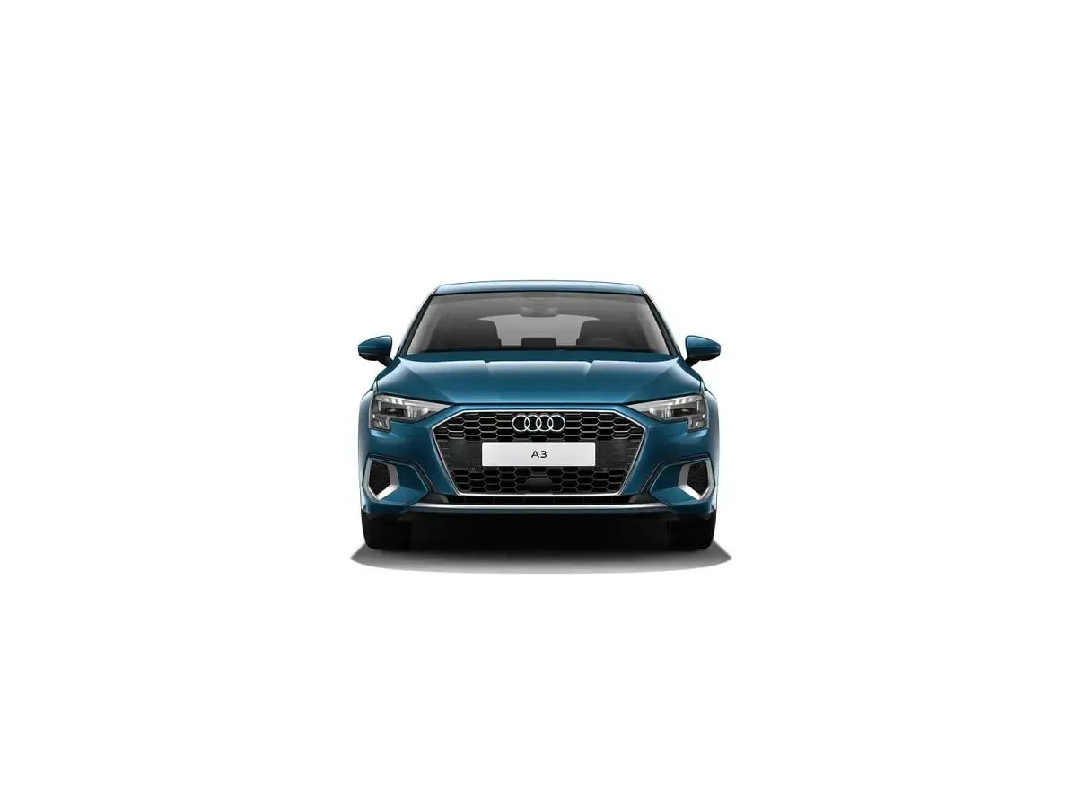 Begagnad Audi A3 Advanced 150 HK (110 kW) 2021 Blå Sedan