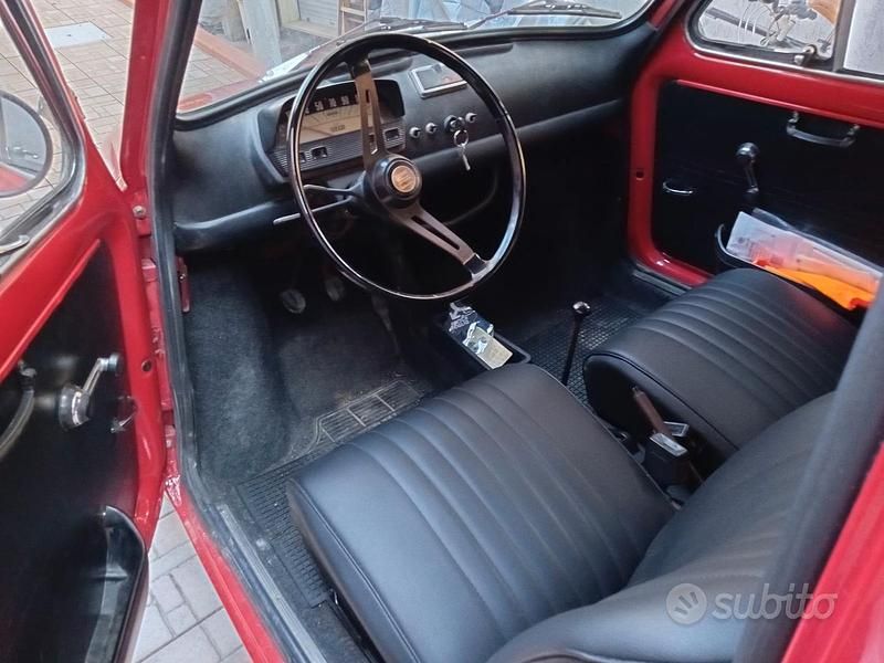 Usata Fiat 500 1970 Rosso Berlina
