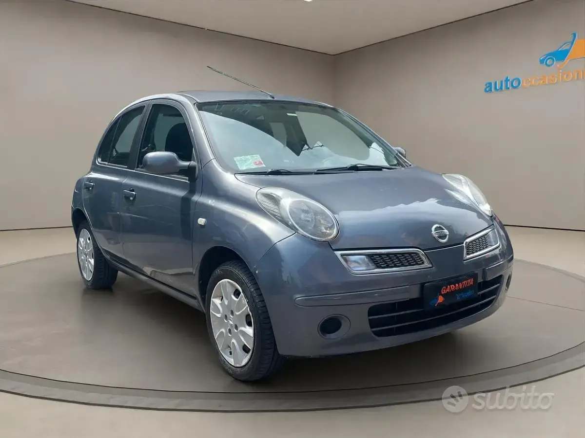 Usata Nissan Micra 80 CV (58 kW) 2008 Grigio Berlina