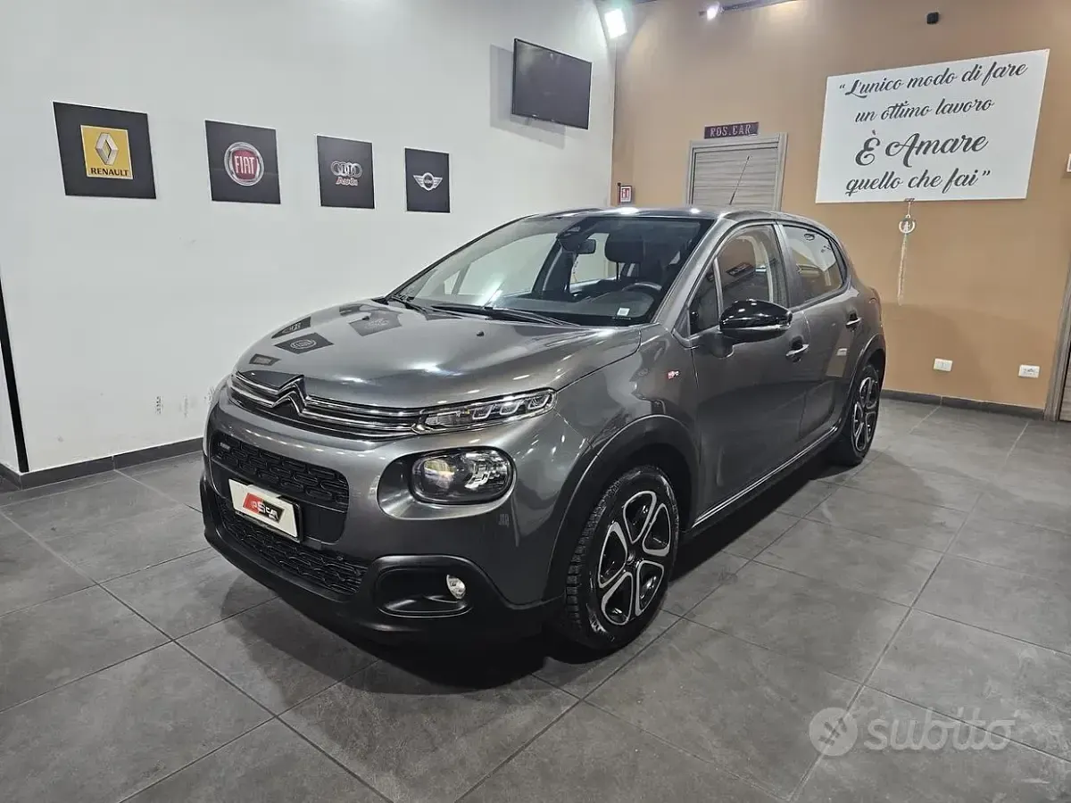 Usata Citroën C3 Feel 82 CV (60 kW) 2017 Grigio Berlina