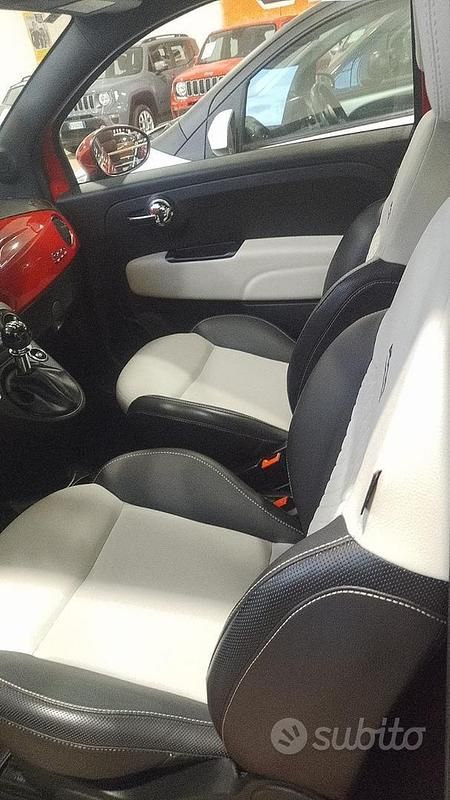 Usata Fiat 500 70 CV (51 kW) 2021 Rosso Berlina