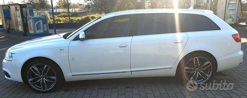 Usata Audi A6 S-Line 170 CV (125 kW) 2011 Bianco Station wagon