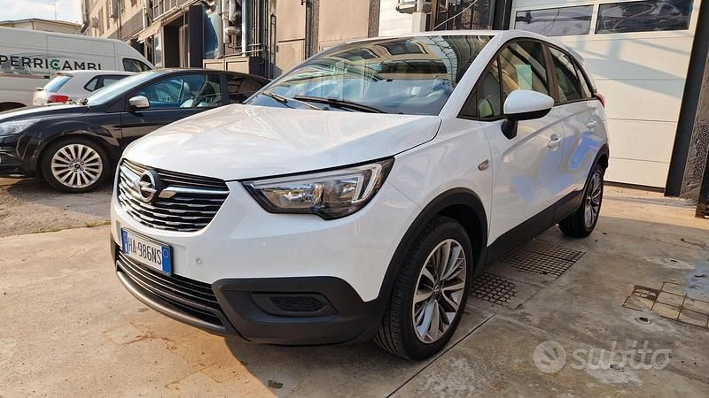 Usata Opel Crossland X 102 CV (75 kW) 2020 Bianco SUV
