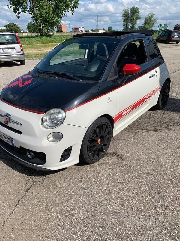 Usata Abarth 500C 2012 Bianco Cabrio