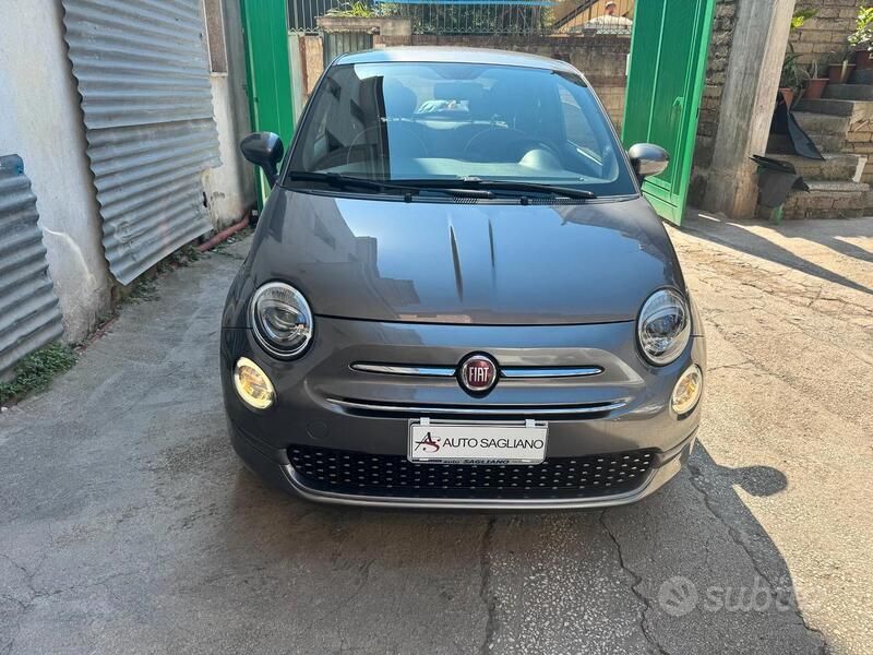 Grigio Usata 2019 Fiat 500 Lounge Tre volumi | 10.490 € (Buon prezzo) - Immagine 1/4