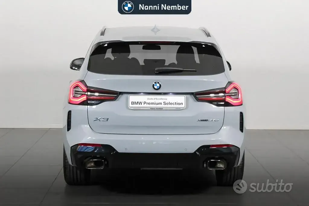 Usata BMW X3 M Sport 190 CV (139 kW) 2022 Grigio SUV