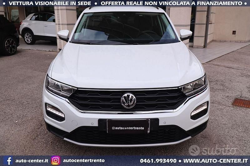 Usata VW T-Roc Style 150 CV (110 kW) 2019 Bianco SUV