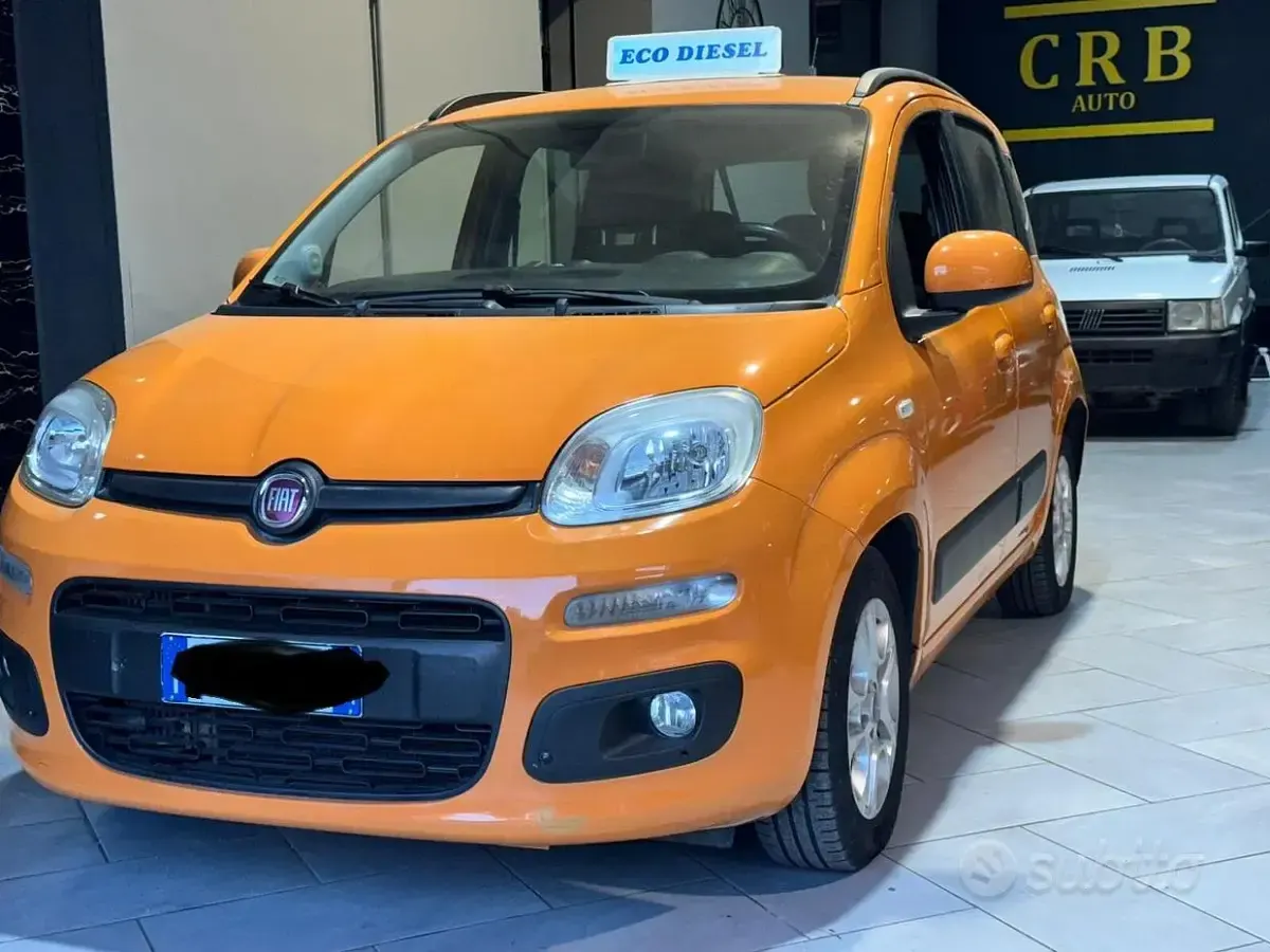 Usata Fiat Panda Lounge 95 CV (69 kW) 2018 Arancione Utilitaria