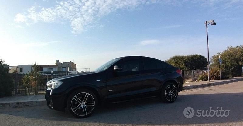 Usata BMW X4 M Sport 190 CV (139 kW) 2014 Blu SUV