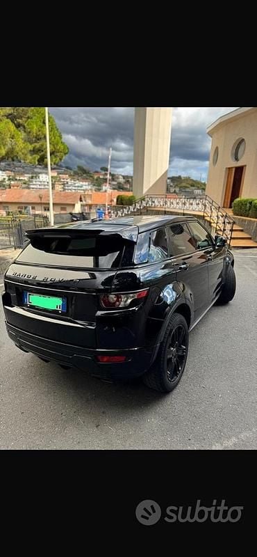 Usata Land Rover Range Rover evoque Dynamic 2013 Nero SUV