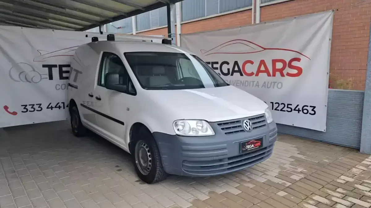 Usata VW Caddy 108 CV (79 kW) 2008 Bianco Monovolume