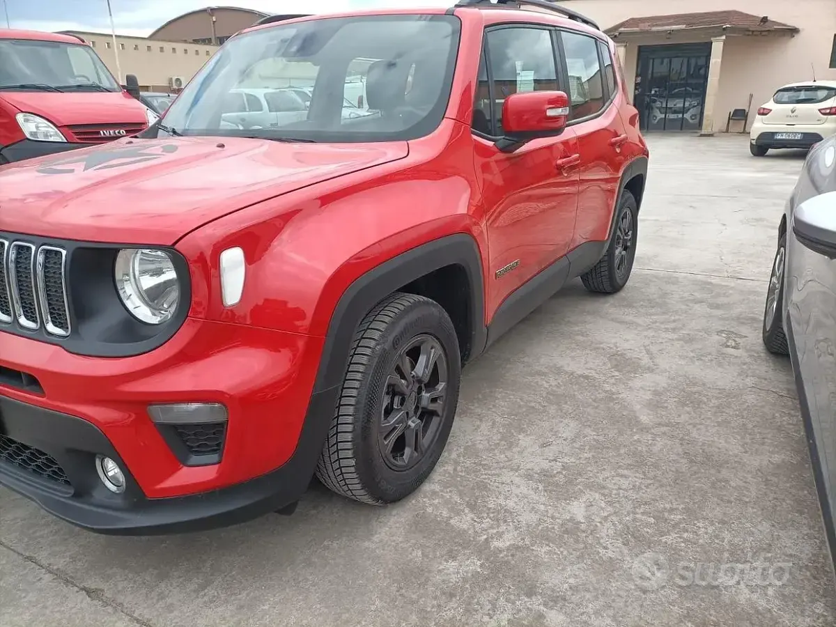 Usata Jeep Renegade Longitude 120 CV (88 kW) 2020 Rosso SUV