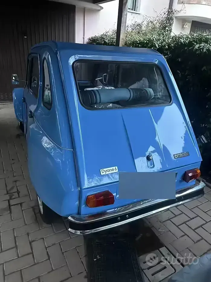 Usata Citroën Dyane 1970 Blu Berlina