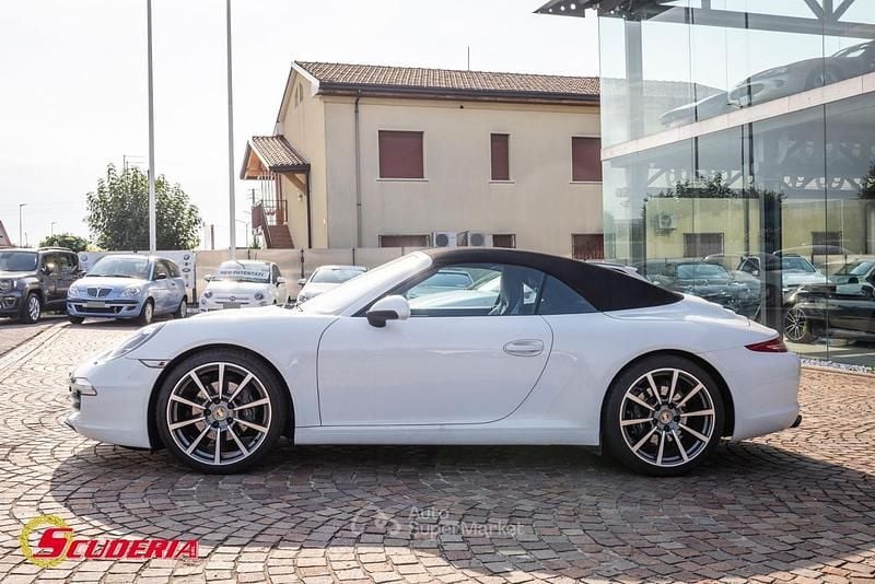 Usata Porsche 911 Carrera Cabriolet 350 CV (257 kW) 2013 Bianco Cabrio