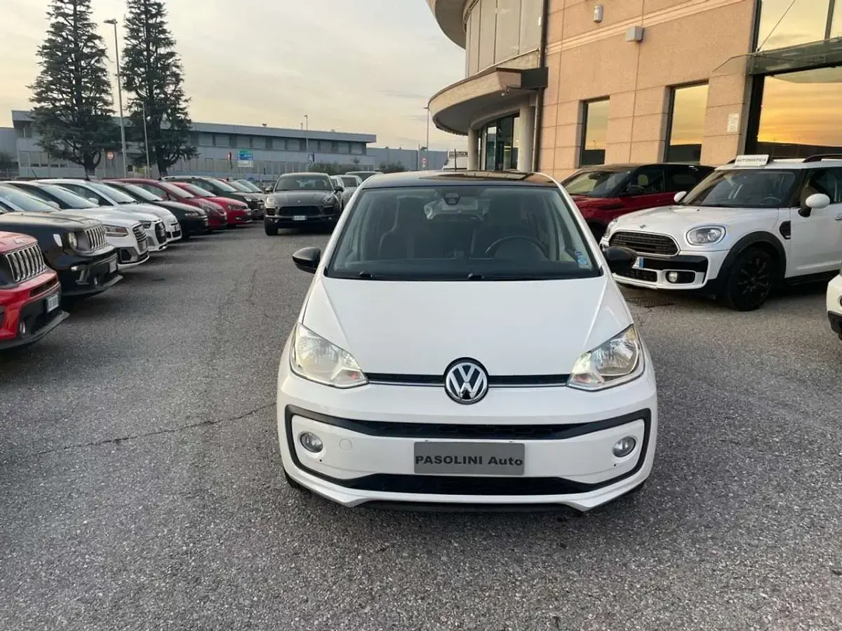 Usata VW up! Highline 75 CV (55 kW) 2016 Bianco Utilitaria