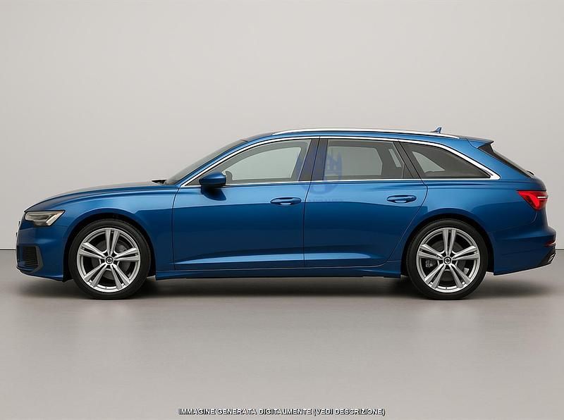 Usata Audi A6 S-Line 245 CV (180 kW) 2023 Blu Station wagon