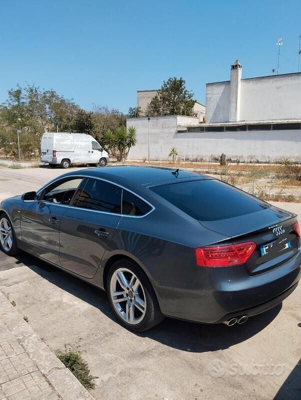 Usata Audi A5 S-Line 2014 Grigio Coupé