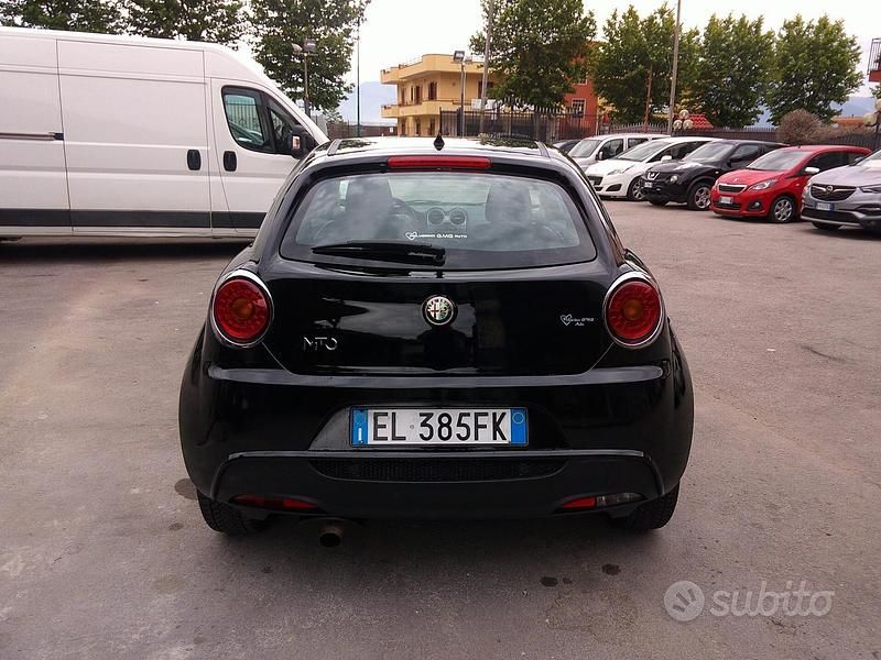 Usata Alfa Romeo MiTo Progression 70 CV (51 kW) 2012 Nero Utilitaria
