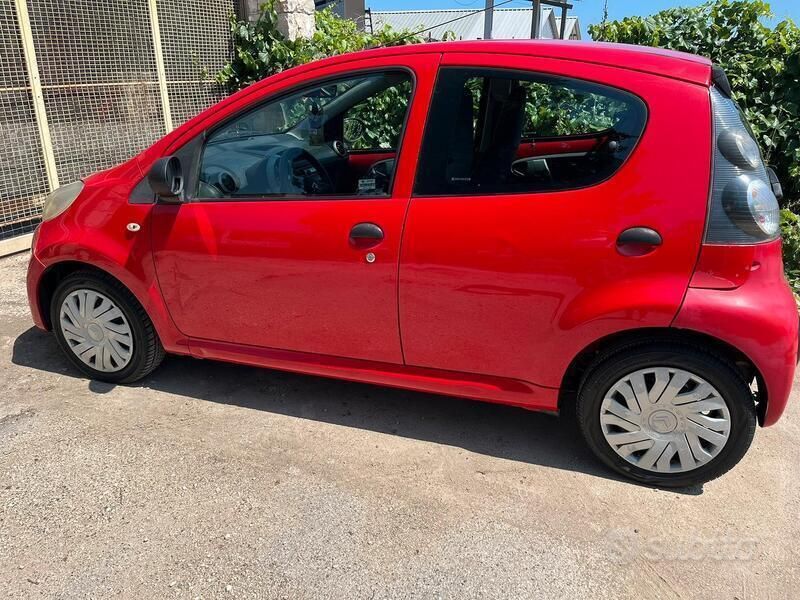 Usata Citroën C1 68 CV (50 kW) 2008 Rosso Utilitaria