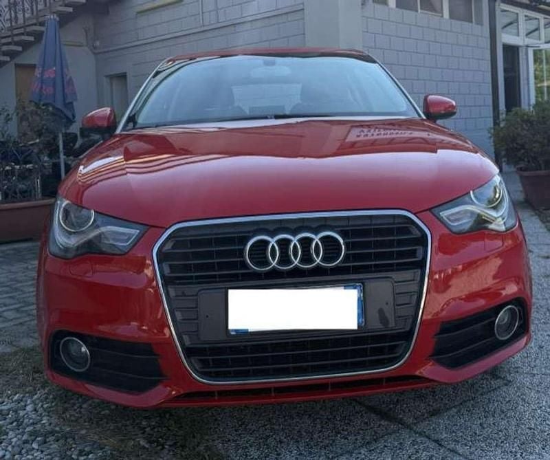 Usata Audi A1 Ambition 122 CV (89 kW) 2010 Rosso Utilitaria