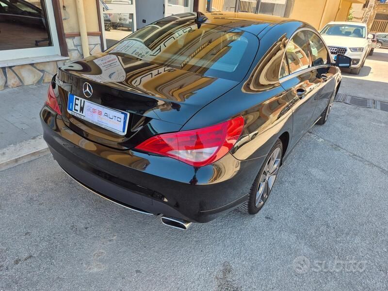 Usata Mercedes CLA200 136 CV (100 kW) 2014 Nero Berlina