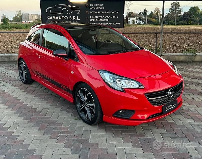Usata Opel Corsa S 150 CV (110 kW) 2018 Rosso Coupé