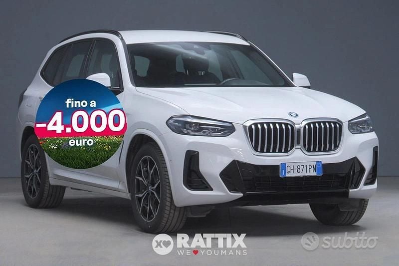 Usata BMW X3 M Sport 292 CV (214 kW) 2021 Bianco SUV