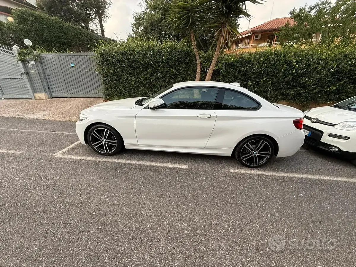 Usata BMW 218 M Sport 150 CV (110 kW) 2020 Bianco Coupé