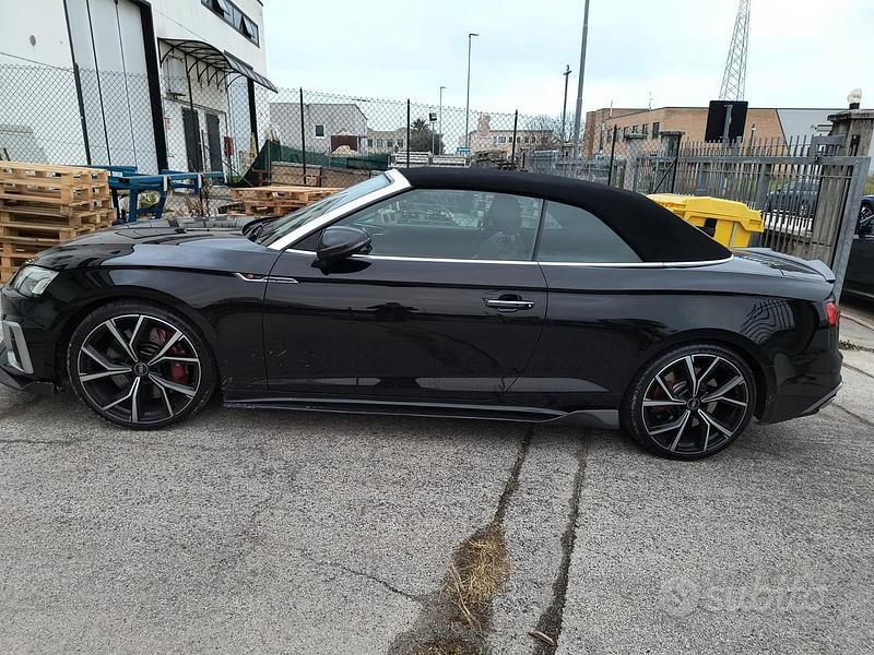Usata Audi A5 Cabriolet 204 CV (150 kW) 2022 Nero Cabrio