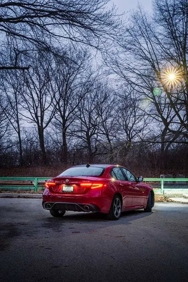 Usata Alfa Romeo Giulia Veloce 280 CV (205 kW) 2017 Rosso Berlina