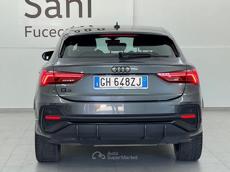 Usata Audi Q3 Sportback S-Line 150 CV (110 kW) 2022 Gray SUV