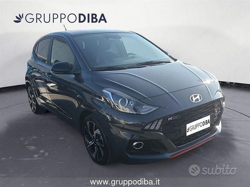 Usata Hyundai i10 N Line 90 CV (66 kW) 2025 Grigio Utilitaria