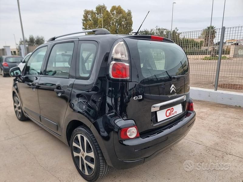 Usata Citroën C3 Picasso Exclusive 92 CV (67 kW) 2013 Nero Monovolume