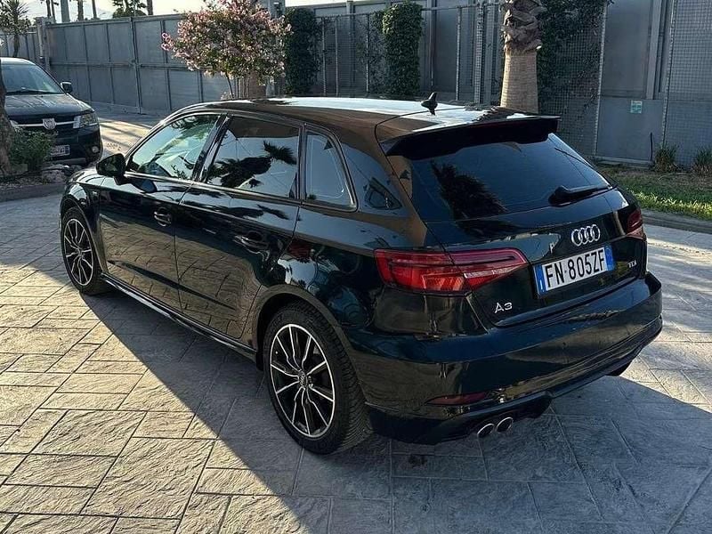 Usata Audi A3 Ambiente 150 CV (110 kW) 2019 Nero Berlina
