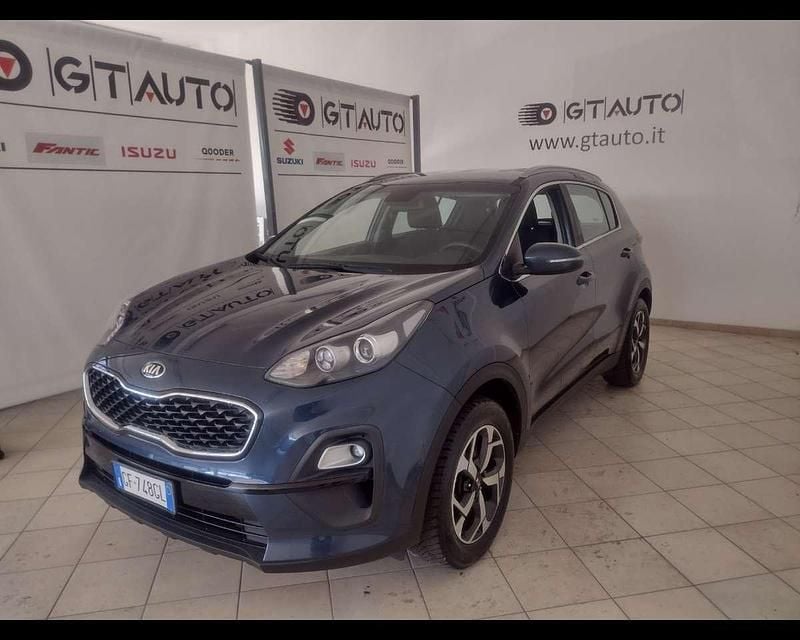 Usata Kia Sportage Style 132 CV (97 kW) 2021 Blu scuro SUV