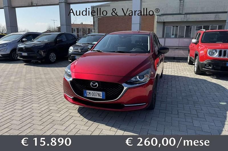 Usata Mazda 2 Homura-Line 75 CV (55 kW) 2023 Rosso Utilitaria