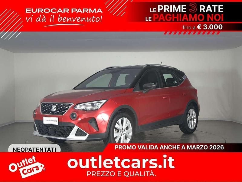Usata Seat Arona Xperience 95 CV (69 kW) 2022 Rosso desire SUV