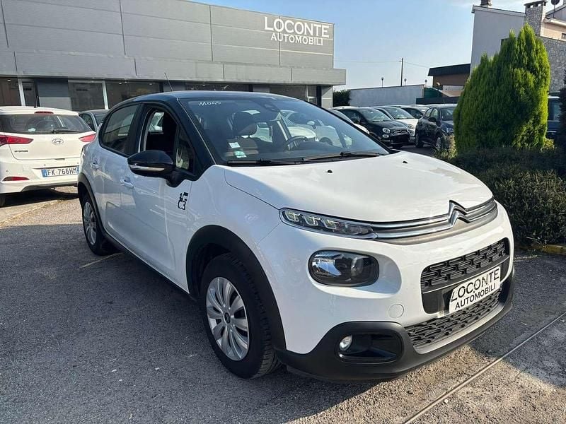 Bianco Usata 2019 Citroën C3 PureTech Due volumi | 6990 € (Super prezzo) - Immagine 1/2