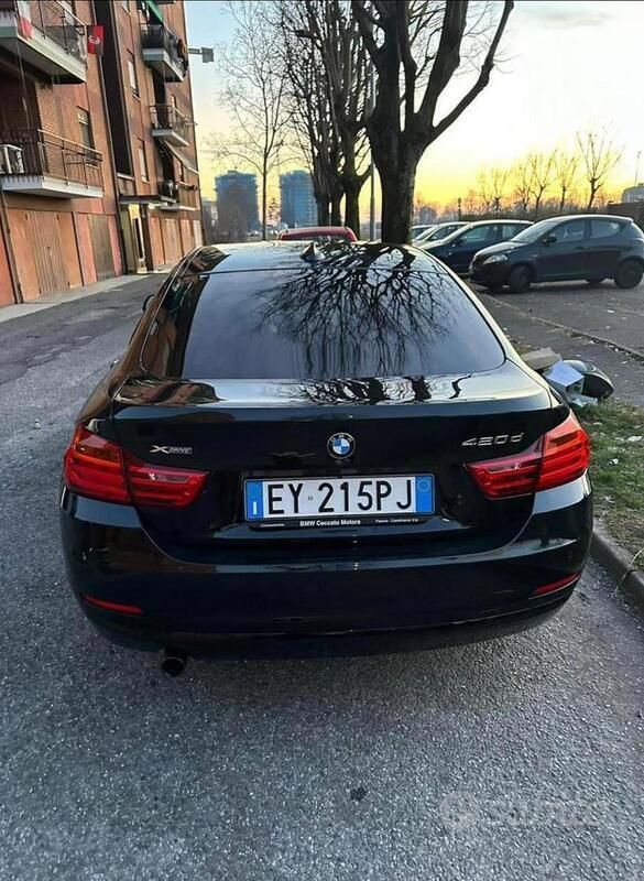 Usata BMW 420 184 CV (135 kW) 2015 Nero Berlina