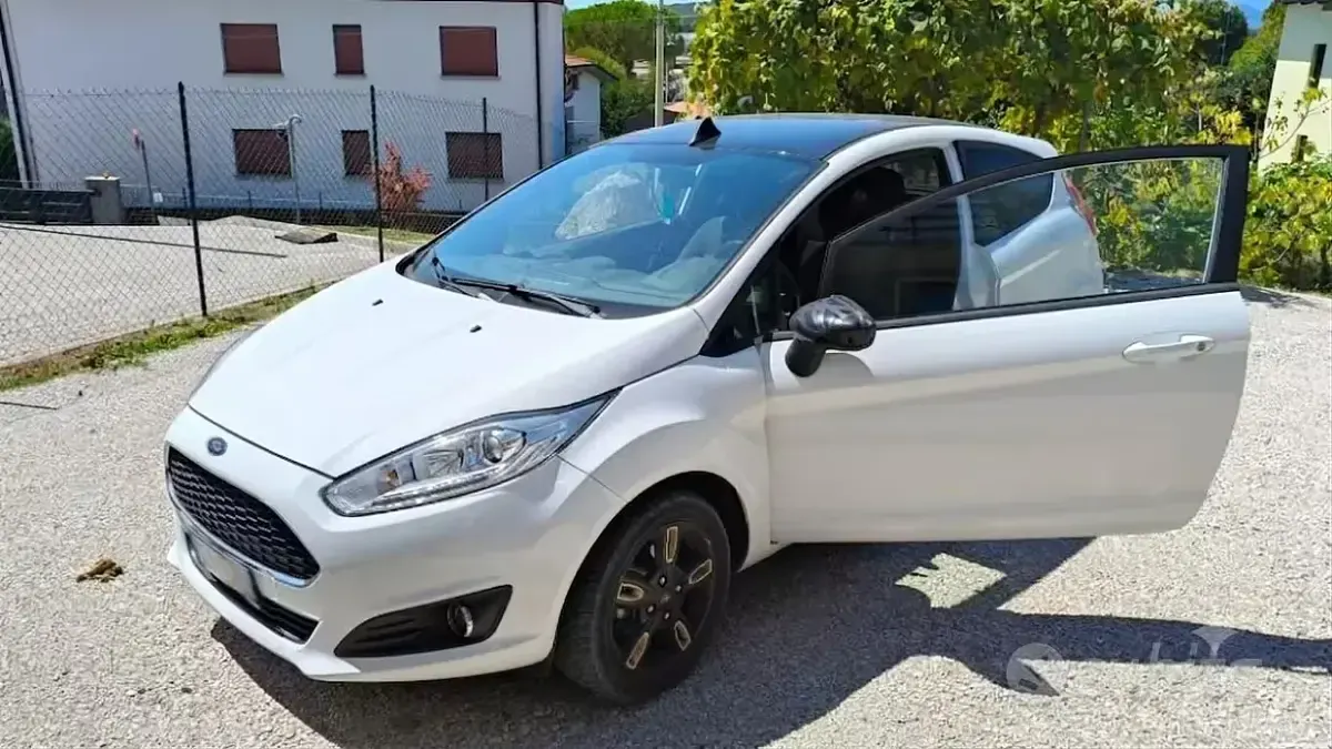 Usata Ford Fiesta 75 CV (55 kW) 2017 Bianco Utilitaria