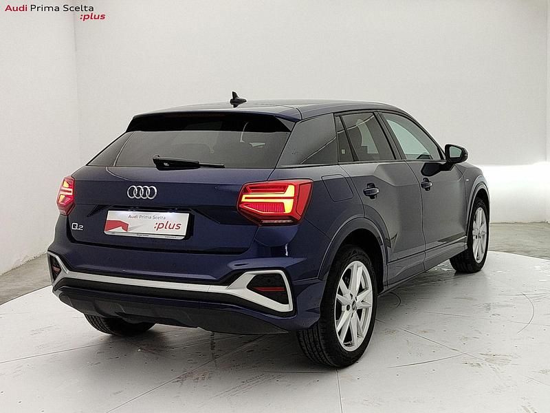 Usata Audi Q2 S-Line 150 CV (110 kW) 2025 Blu navarra metallizzato SUV