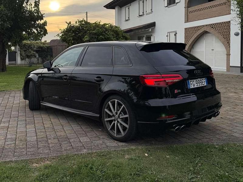 Usata Audi S3 Ambiente 310 CV (228 kW) 2017 Nero Berlina