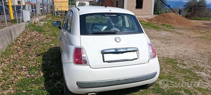 Usata Fiat 500 Lounge 75 CV (55 kW) 2007 Bianco Berlina