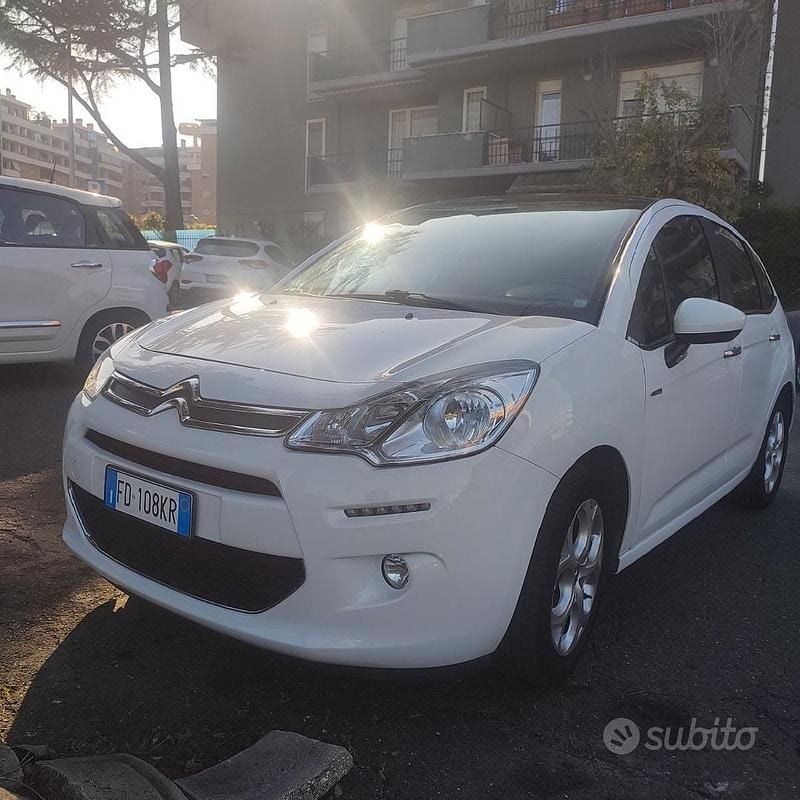 Usata Citroën C3 Exclusive 82 CV (60 kW) 2016 Bianco Utilitaria