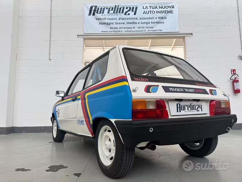 Usata Talbot Samba 91 CV (66 kW) 1984 Bianco Utilitaria